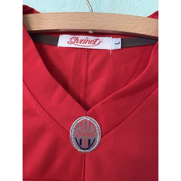 Shxinet Samuel Sr. #1 Jersey Youth Lg Home Red San Francisco 49ers - Picture 3 of 3